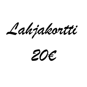Lahjakortti 20€