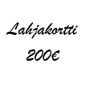 Lahjakortti 200€