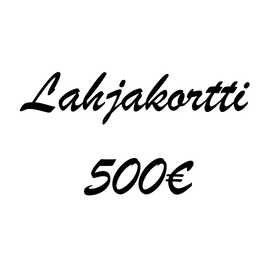 Lahjakortti 500€
