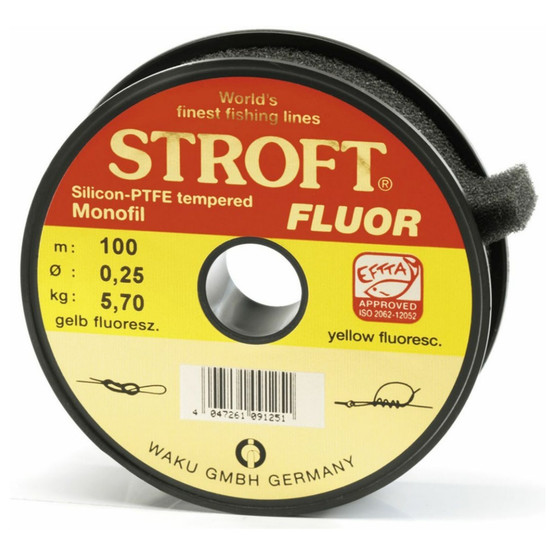 Stroft Fluor Monofiilisiima 100m Keltainen