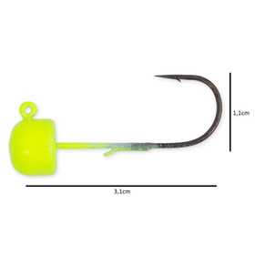 Finesse ShroomZ -Chartreuse Koukku #1 2.8g 5kpl