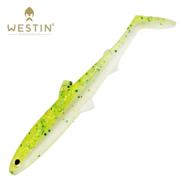 Westin Leurre souple BullTeez Shadtail 107g 240 mm Doré Waveinn