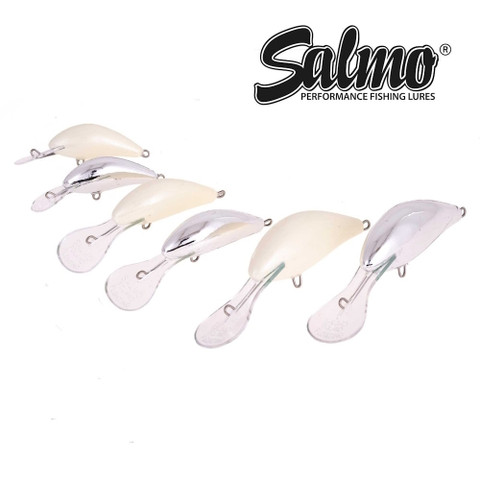 Salmo Hornet 4F Pearl -maalaamaton runko 5kpl