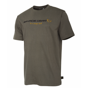 Savage Gear Logo T-Shirt Loden Green