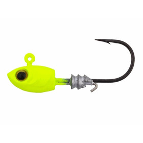 Micro Shad HeadZ - Chartreuse Koukku #6 0,9g 4kpl