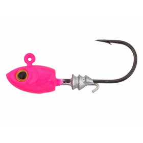 Micro Shad HeadZ - Pink Glow Koukku #6 0,9g 4kpl