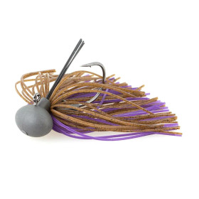 Brown / Purple 9g Koukku #2/0 1kpl
