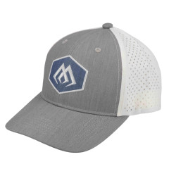 Mikado Baseball Cap Grey White