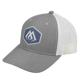 Mikado Baseball Cap Grey White