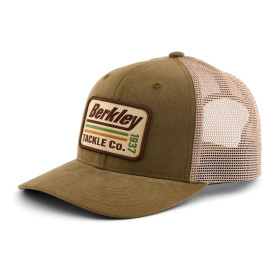 Berkley Striper Trucker Cap Brown Charcoal