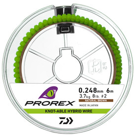 Daiwa Prorex Knot-able Hybrid Wire 6m