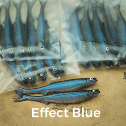 #309 Effect Blue 8cm 1kpl
