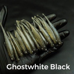#803 Ghostwhite Black 8cm 1kpl