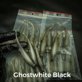 #853 Ghostwhite Black 10cm 1kpl