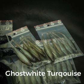 #856 Ghostwhite Turqouise 10cm 1kpl