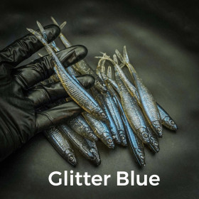 #206 Glitter Blue 13cm 1kpl