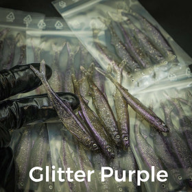 #306 Glitter Purple 8cm 1kpl