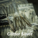 #307 Glitter Silver 8cm 1kpl