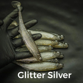 #05 Glitter Silver 15cm 1kpl