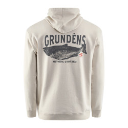 Grundéns Gyotaku Hoodie Bone Heather Chinook