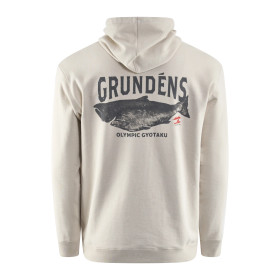 Grundéns Gyotaku Hoodie Bone Heather Chinook