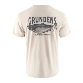 Grundéns Gyotaku SS T-Shirt Bone Heather Chinook