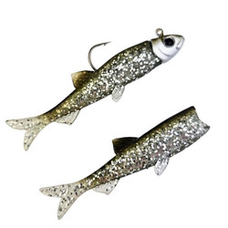 Jasu Suvas 8cm 3kpl + Jigipää Väri:200