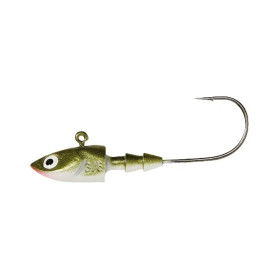 PowerJig Deep Olive Pearl 7g Koukku #3/0 3kpl