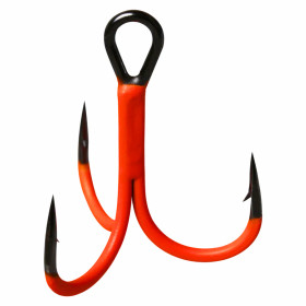 Owner STV36BO Predator Kolmihaarakoukku UV Fl.Oranssi