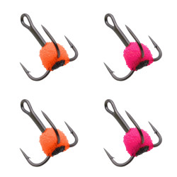 Patriot värikoukku KIT-2 Koukku #12 4kpl Mustad Ultrapoint TR78