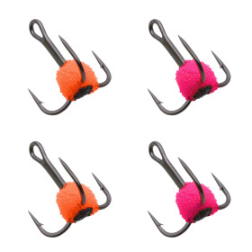 Patriot värikoukku KIT-2 Koukku #6 4kpl Mustad Ultrapoint TR78