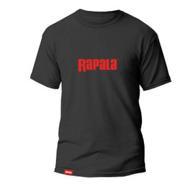Rapala Black Red Logo T-Shirt
