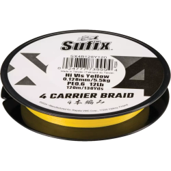Sufix X4 Braid Hi Vis Yellow