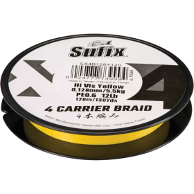 Sufix X4 Braid Hi Vis Yellow