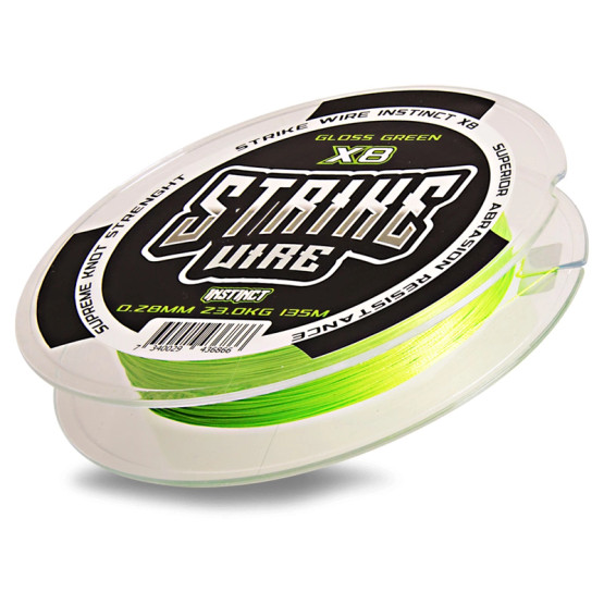 Strike Wire Instinct Braid X8 Gloss Green 135m