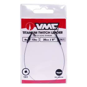 VMC Titanium Twitch Leader 20cm 1kpl