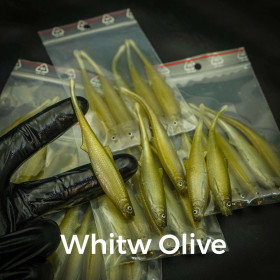 #860 White Olive 10cm 1kpl