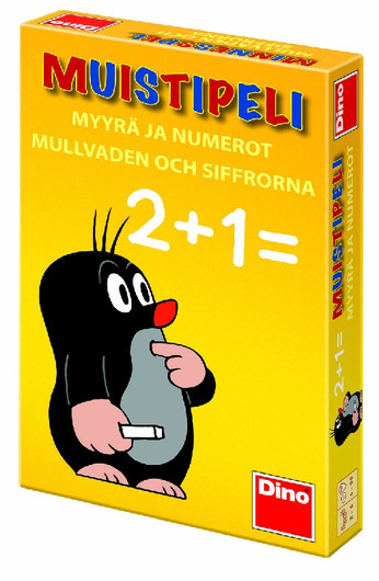 Mullvaden och siffrorna minnesspel