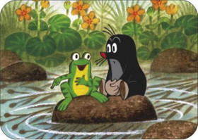 Postkort, Mullvaden och grodan