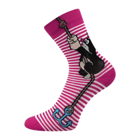 Sockor, röd ankare (storlek 35/38 - 39/42)