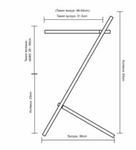 GetUpDesk light läppäripöytä