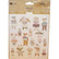  A5-kokoinen Crafty Friends tarra-arkki  17 tarraa arkilla.