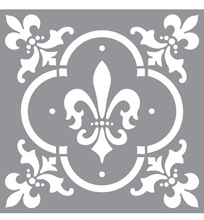 Sabluuna  Fleur de Lis Tile