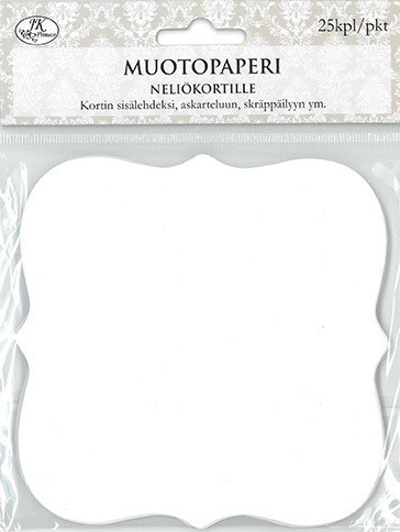 Muotopaperi neliö