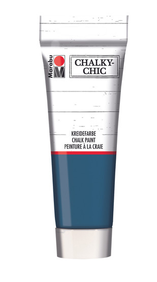 Marabu ChalkyChic kalkkimaali 100ml,  väri 145 / Smoky-blue