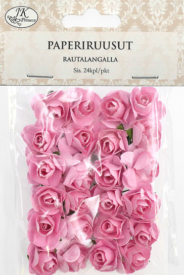  Paperiruusu väri  roosa