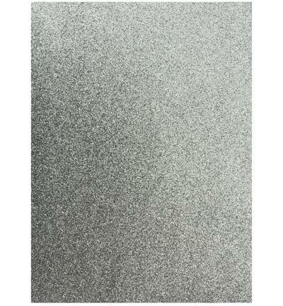 Glitter Foam Sheets Silver