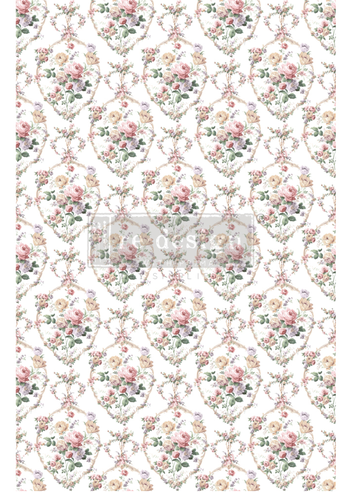 Siirtokuva Vintage Paint - Floral Court 