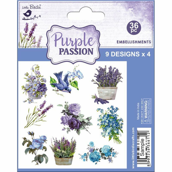 Little Birdie  Purple Passion korttikuvat 