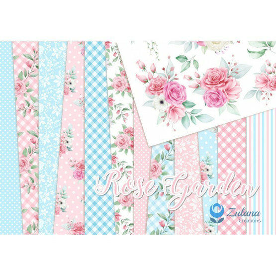 Zulana Creations - Rose Garden papereita